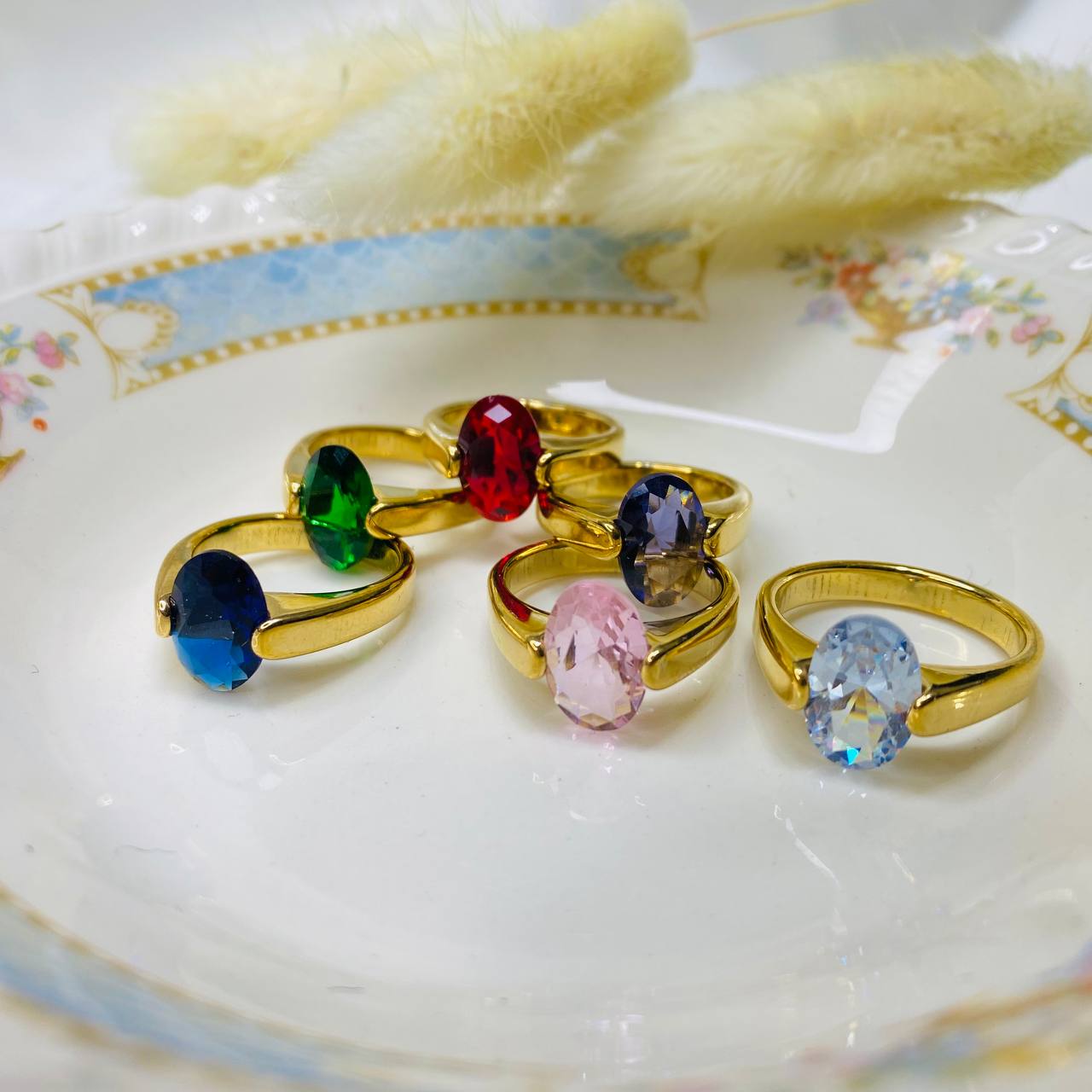 Anillos discount estilo vintage